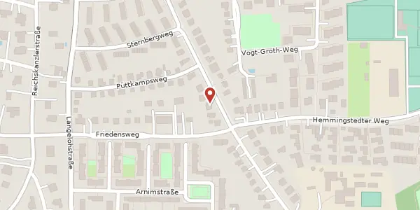 Karte der Umgebung von Jenischstr. 59, 22609 Hamburg