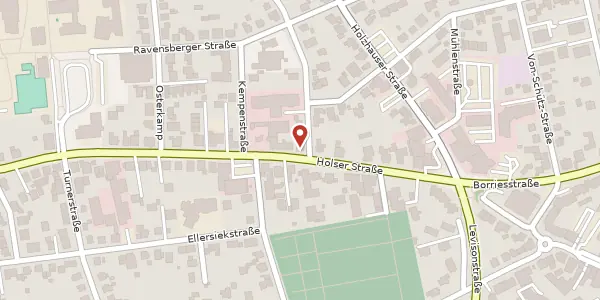 Karte der Umgebung von Holser Str. 20, 32257 Bünde