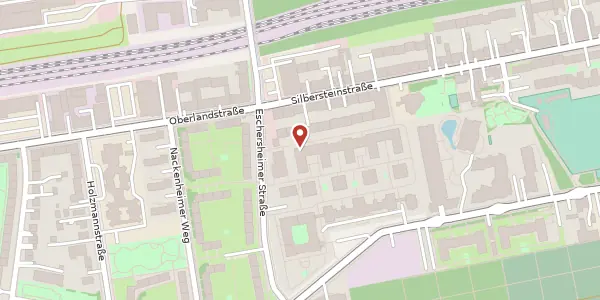 Karte der Umgebung von Eschersheimer Straße 13, 12099 Berlin