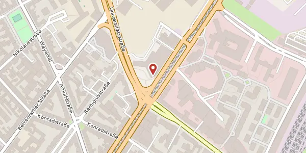 Karte der Umgebung von Luxemburger Str. 124, 50939 Köln