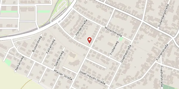 Karte der Umgebung von Hölderlinstraße 15, 76297 Stutensee