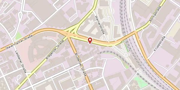Karte der Umgebung von Steiermärkerstraße 3-5, 70469 Stuttgart