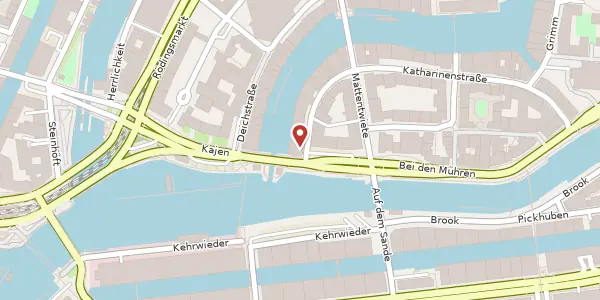 Karte der Umgebung von Cremon 1, 20457 Hamburg