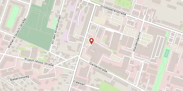 Karte der Umgebung von Fritz-Zubeil-Str. 14, 14482 Potsdam