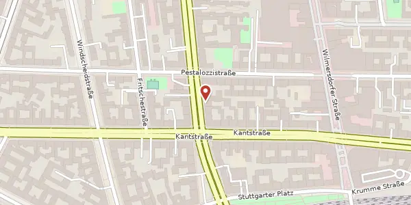 Karte der Umgebung von Kaiser-Friedrich-Straße 60, 10627 Berlin