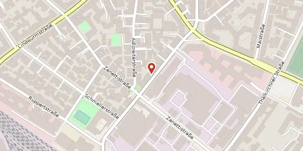 Karte der Umgebung von Tumblingerstr. 42, 80337 München
