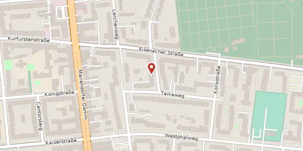 Karte der Umgebung von Einödshoferweg 8, 12109 Berlin