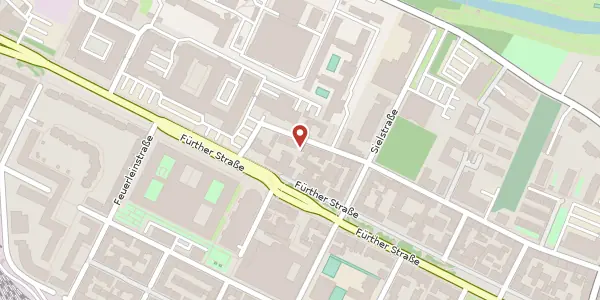 Karte der Umgebung von Bärenschanzstr. 131, 90429 Nürnberg