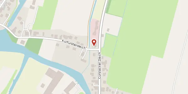 Karte der Umgebung von Kurfürstendeich 2, 21037 Hamburg