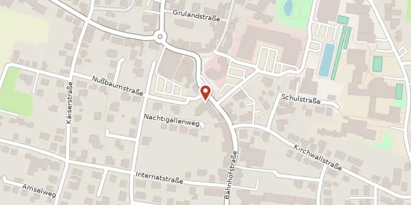 Karte der Umgebung von Bahnhofstr. 6, 49832 Freren