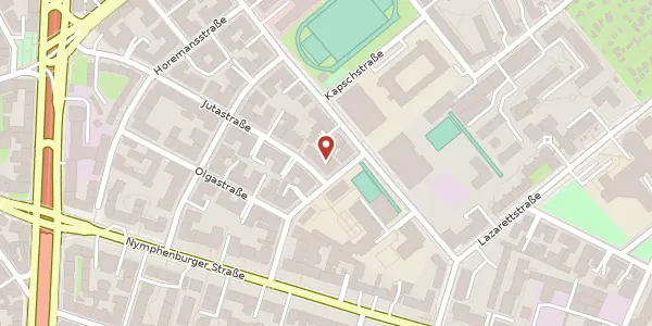 Karte der Umgebung von Alfonsstr. 11, 80636 München