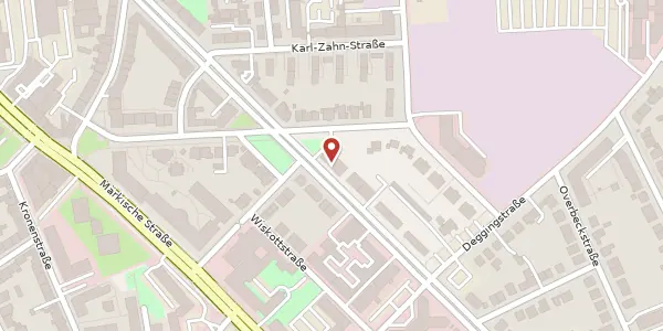 Karte der Umgebung von Karl-Marx-Str. 32, 44141 Dortmund