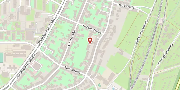 Karte der Umgebung von Rintheimer Hauptstr. 61D, 76131 Karlsruhe