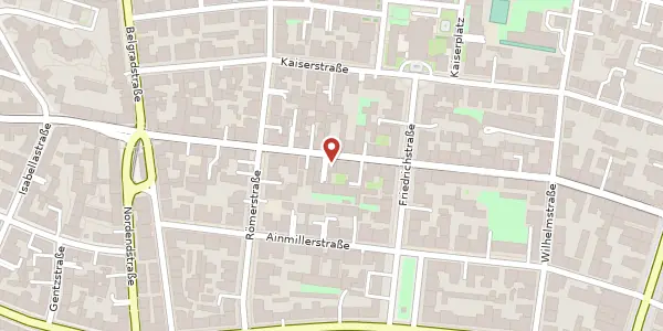 Karte der Umgebung von Hohenzollernstr. 31a, 80801 München