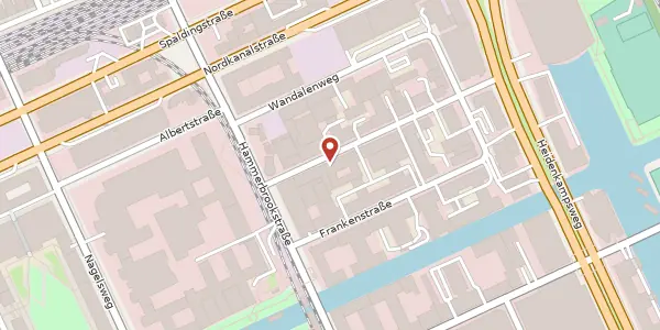 Karte der Umgebung von Gotenstraße 10, 20097 Hamburg