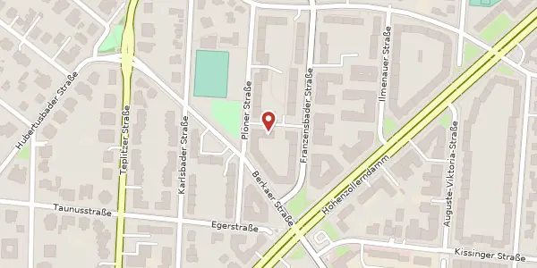 Karte der Umgebung von Plöner Straße 17 A, 14193 Berlin