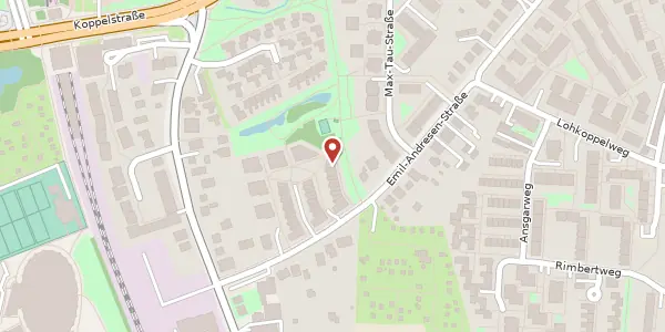 Karte der Umgebung von Emil-Andresen-Straße 78k, 22529 Hamburg