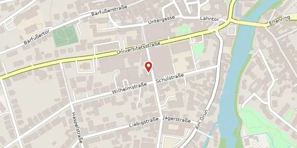 Karte der Umgebung von Gutenbergstraße 11a, 35037 Marburg