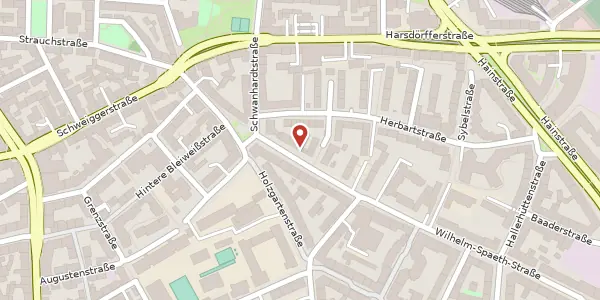 Karte der Umgebung von Wilhelm-Späth-Str. 21, 90461 Nürnberg