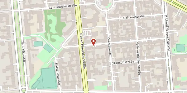 Karte der Umgebung von Haubachstraße 33, 10585 Berlin