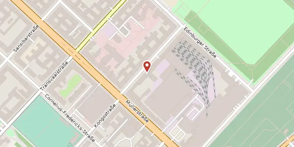 Karte der Umgebung von Türkenstraße 4, 13349 Berlin