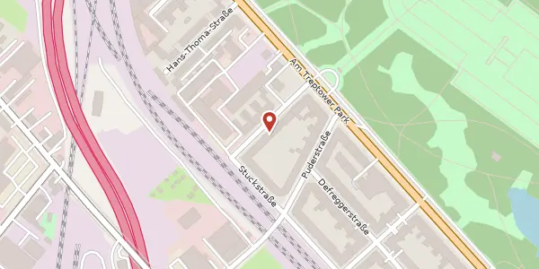 Karte der Umgebung von Herkomerstraße 9, 12435 Berlin