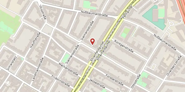 Karte der Umgebung von Eichendorffstr. 32, 50825 Köln
