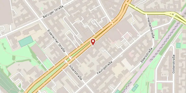 Karte der Umgebung von Hauptstraße 136, 10827 Berlin