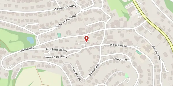 Karte der Umgebung von Am Engelsberg 22, 35041 Marburg