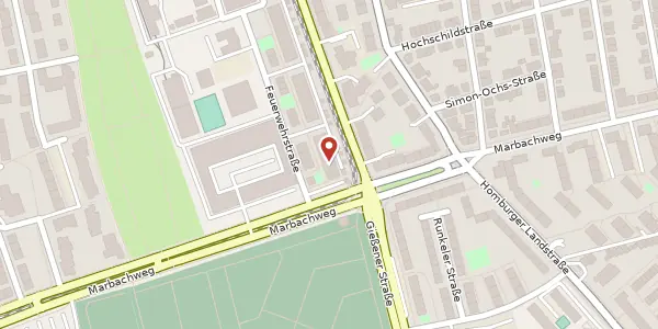Karte der Umgebung von Feuerwehrstr. 10, 60435 Frankfurt
