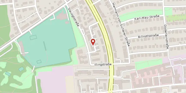 Karte der Umgebung von Pfaffenwinkel 28, 81379 München