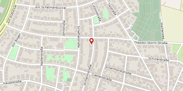 Karte der Umgebung von Wilhelmstraße 61, 68259 Mannheim