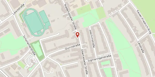 Karte der Umgebung von Niederkasseler Str. 3, 40547 Düsseldorf