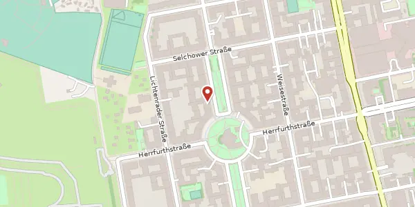 Karte der Umgebung von Schillerpromenade 5, 12049 Berlin