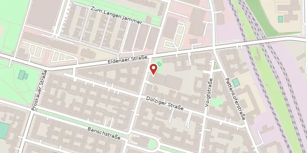 Karte der Umgebung von Samariterstraße 19-20, 10247 Berlin