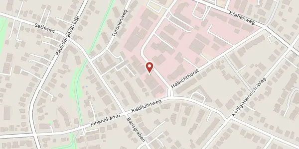 Karte der Umgebung von Adlerhorst 5, 22459 Hamburg