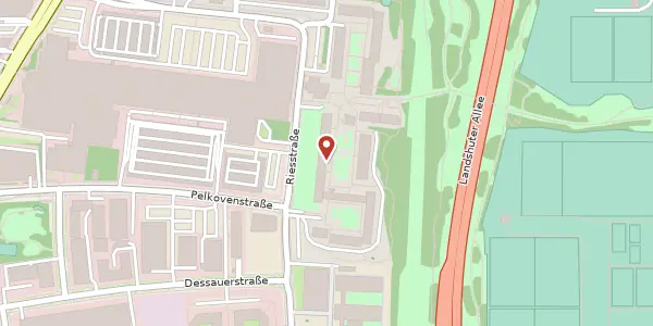 Karte der Umgebung von Riesstr. 70, 80993 München