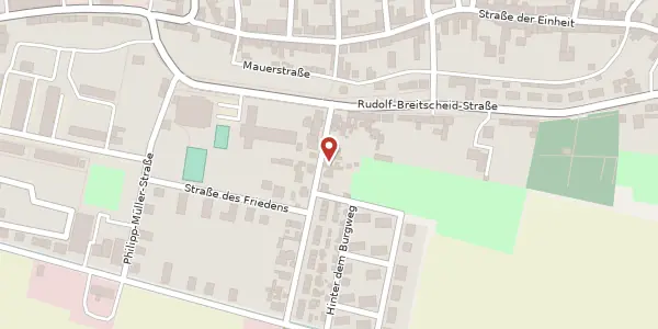 Karte der Umgebung von Burgweg 16, 99765 Heringen