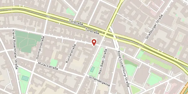 Karte der Umgebung von Linienstraße 222, 10119 Berlin