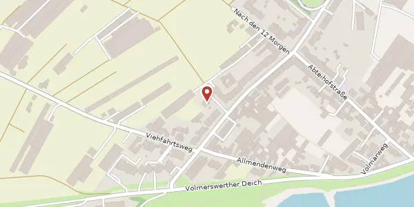 Karte der Umgebung von Volmerswerther Str. 445b, 40221 Düsseldorf