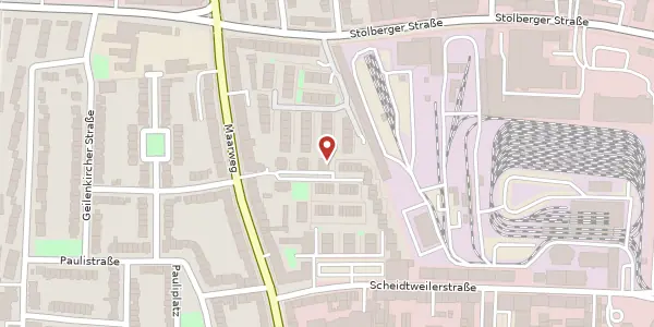 Karte der Umgebung von Baesweilerhof 5, 50933 Köln