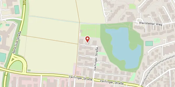 Karte der Umgebung von Vaihinger Straße 110 b, 70567 Stuttgart