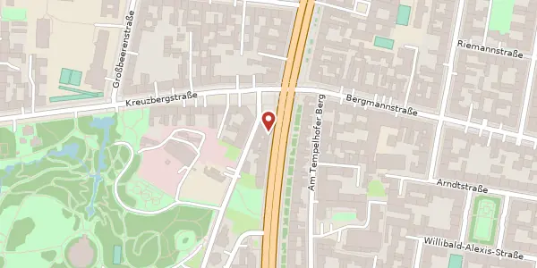 Karte der Umgebung von Mehringdamm 80, 10965 Berlin