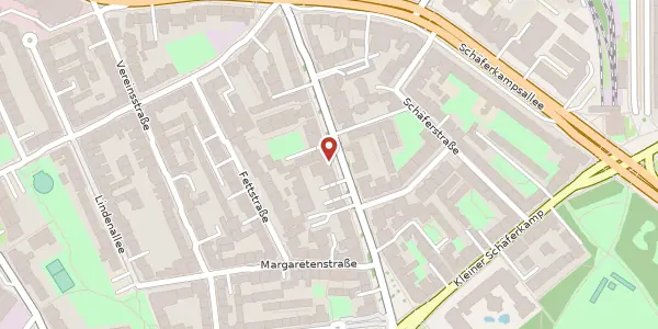 Karte der Umgebung von Weidenallee 45, 20357 Hamburg