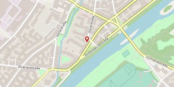 Karte der Umgebung von Auenstr. 98, 80469 München