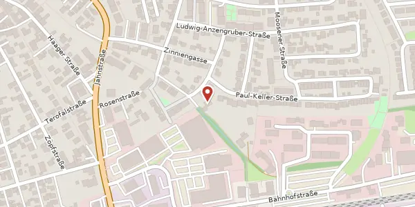 Karte der Umgebung von Veilchengasse 4b, 84405 Dorfen