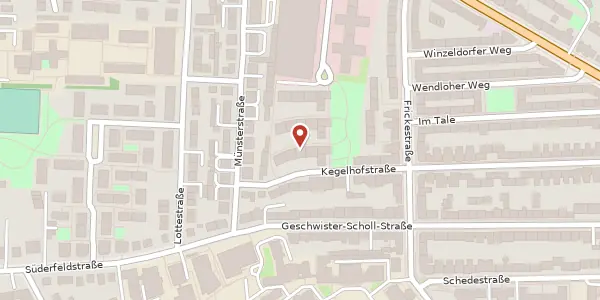 Karte der Umgebung von Christoph-Probst-Weg 10, 20251 Hamburg