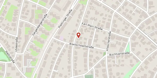 Karte der Umgebung von Grünbauer Str. 34 A, 81479 München