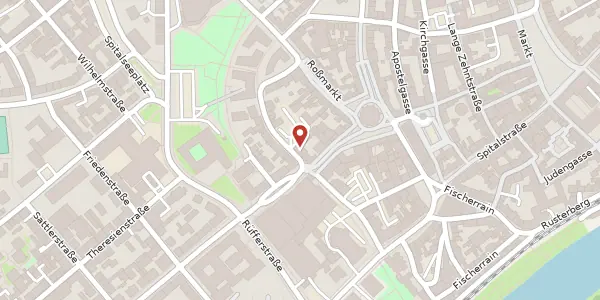 Karte der Umgebung von Hadergasse 6, 97421 Schweinfurt