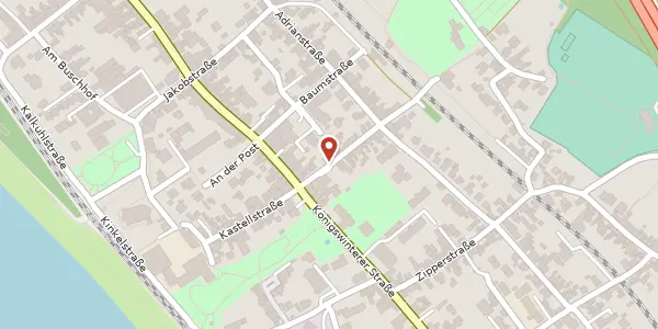 Karte der Umgebung von Cäcilienstr. 7, 53227 Bonn